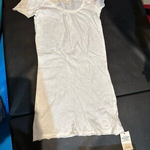 New with tags y2k Abercrombie & Fitch Cream Short Sleeve Top xs
